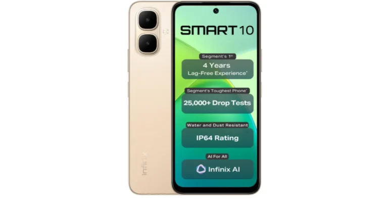 Infinix Smart 10 with 120Hz display launched in India