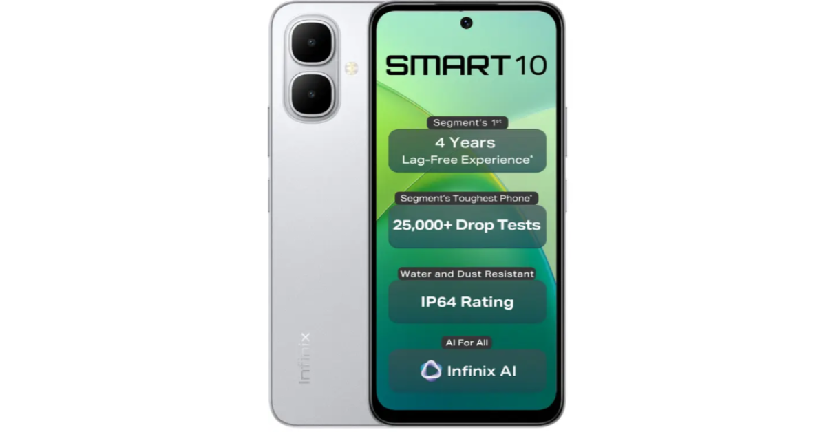 Infinix Smart 10 Price in India, Availability