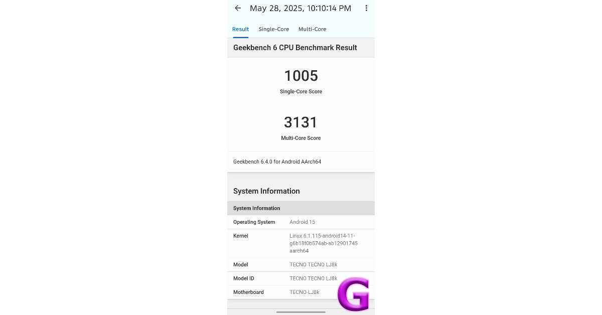 geekbench