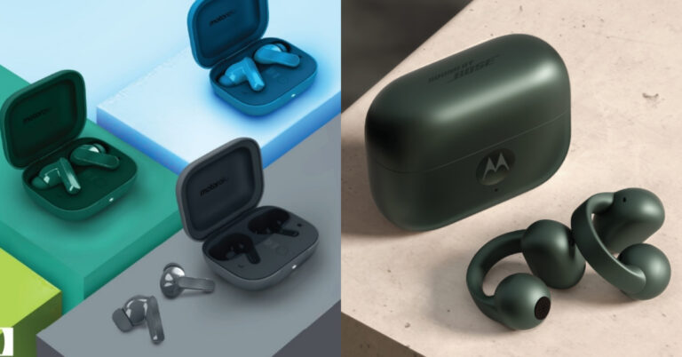 Moto Buds Loop and Bass earbuds with launched in India