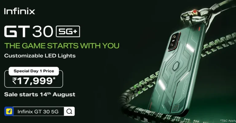 Infinix GT 30 5G+ sale