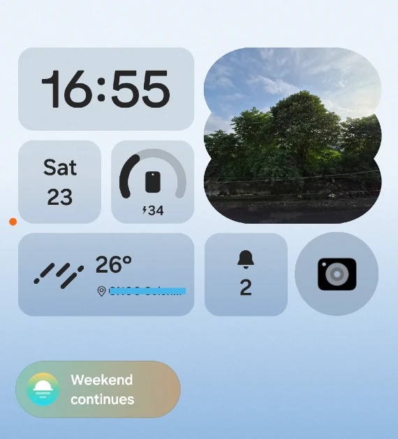 Step 4: When you find a background you like, tap on it to select it.