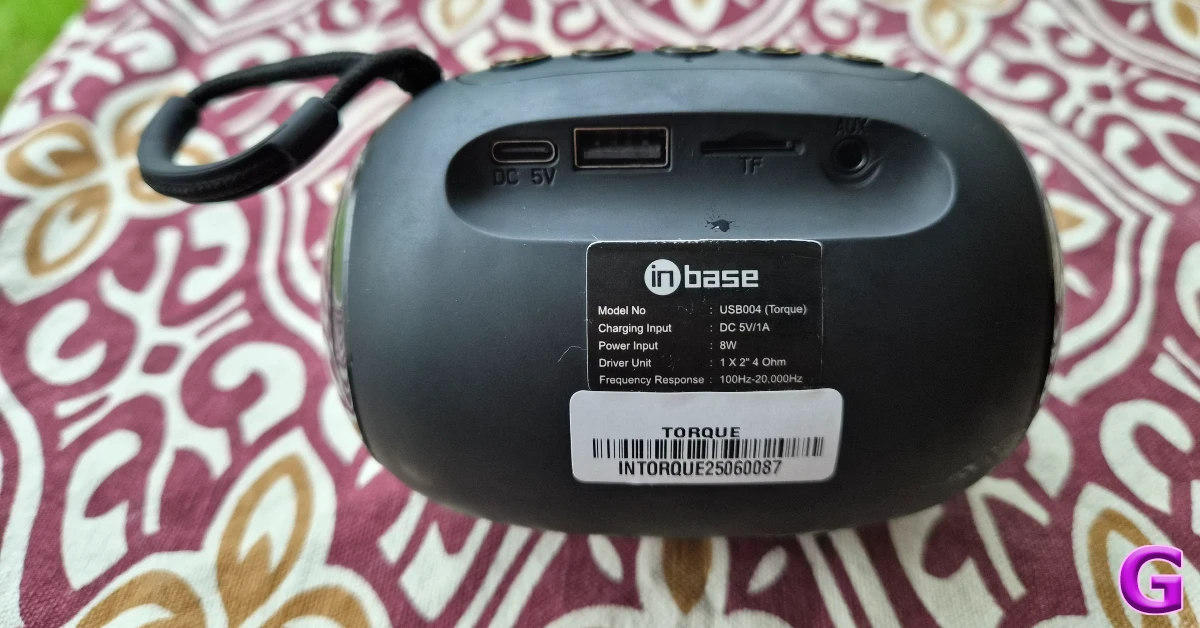 Inbase Torque Review: Design