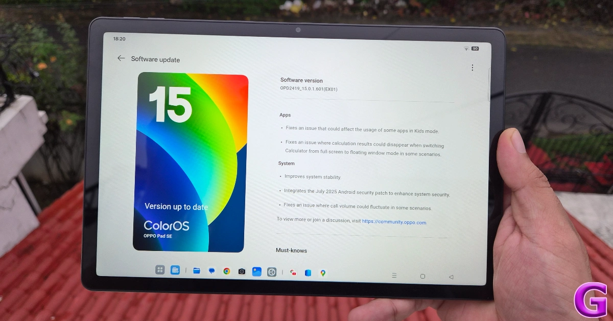 Oppo Pad SE Review: Performance and Cameras