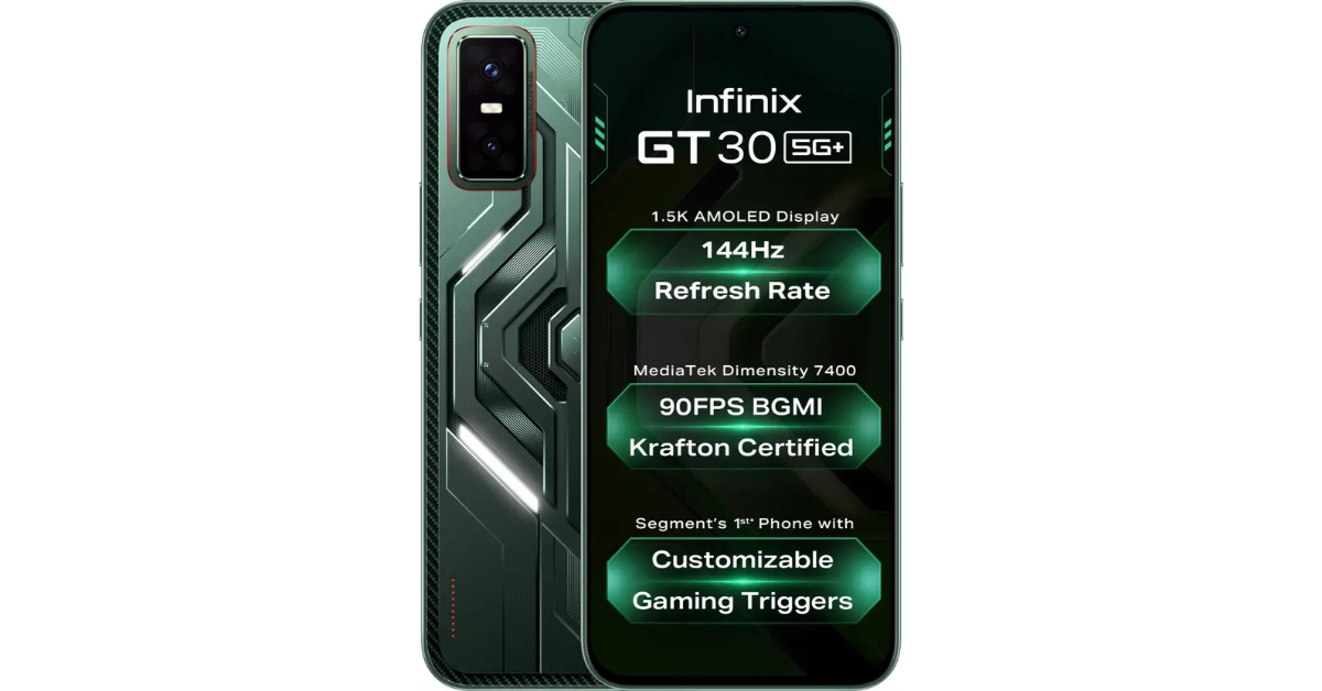 Infinix GT 30 5G+ Price in India, Sale Details