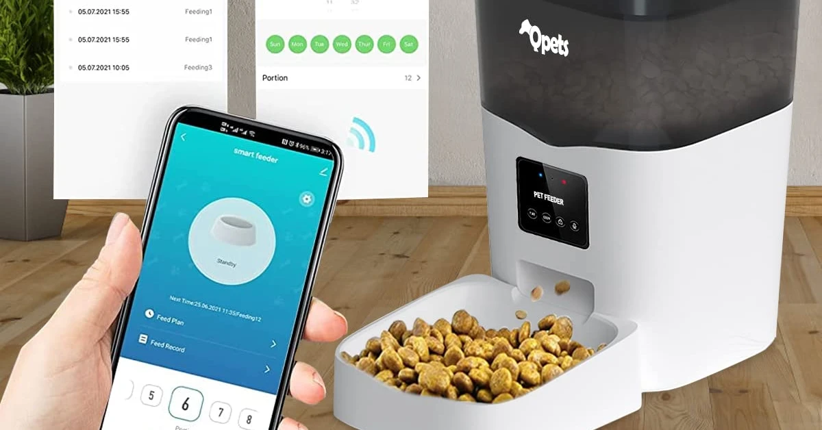 QPets Automatic Dog Feeder