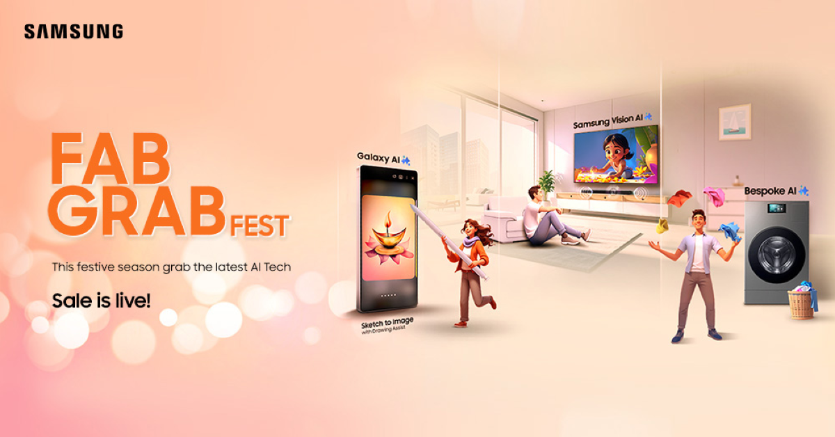 Samsung Fab Grab Fest: Festive offers now live on smartphones and electronic appliances