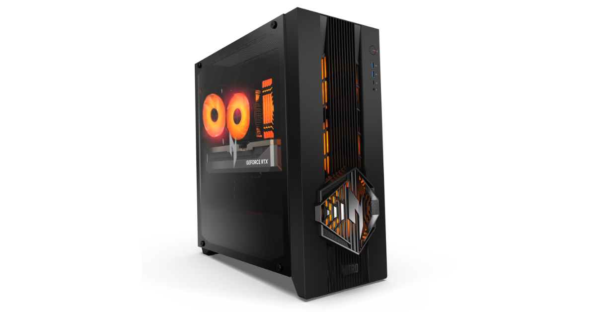 Acer has introduced two new gaming desktops, the Nitro 70 and Nitro 50, aimed at extreme gamers and enthusiasts.