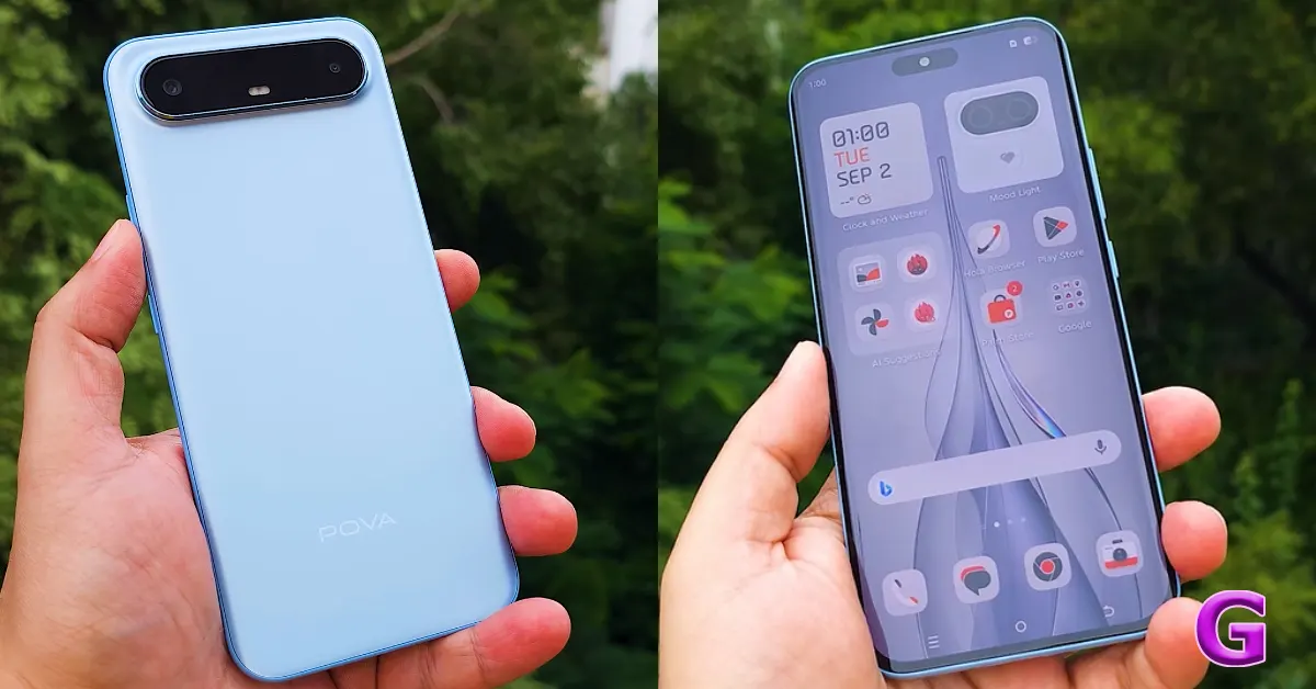 Tecno Pova Slim 5G featuring 144Hz 3D Curve AMOLED display launched in India