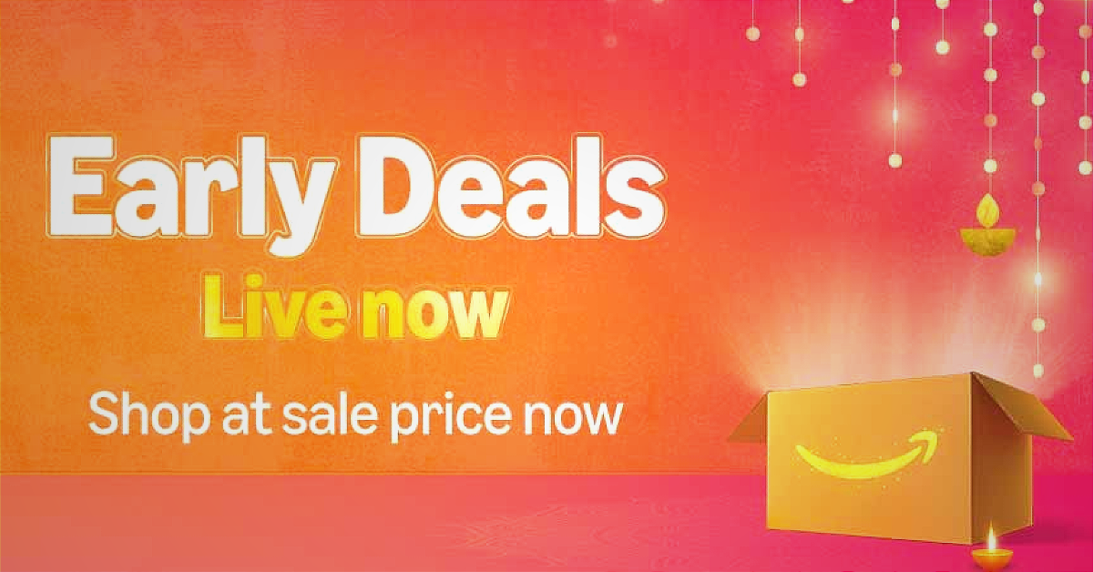 Amazon Great Indian Festival 2025 ‘Early Deals’ are now live