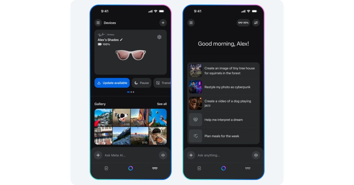 Introduced: Vibes, a new feed of AI videos allowing users to create AI videos in the Meta AI app
