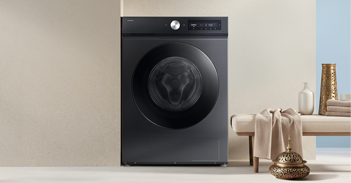 Samsung introduced the Bespoke AI Washer Dryer with AI-powered intelligence