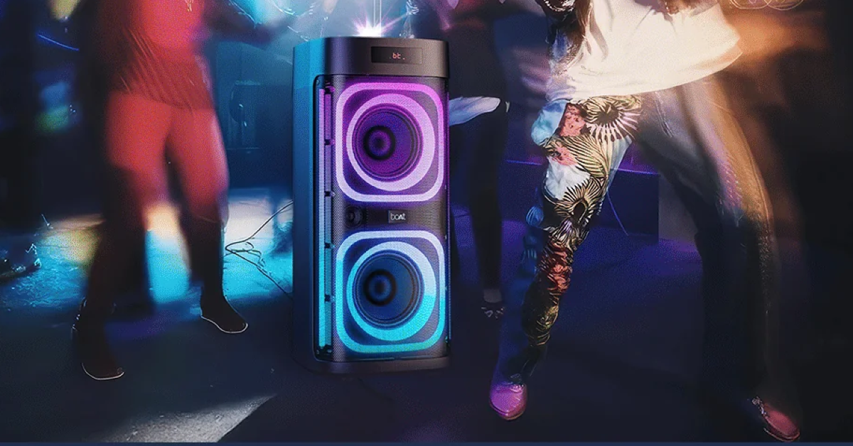 BoAt PartyPal 700 party speaker with 300W sound output launched in India