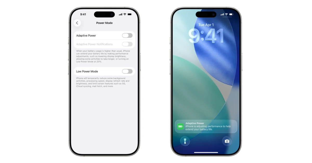 Adaptive Power Mode