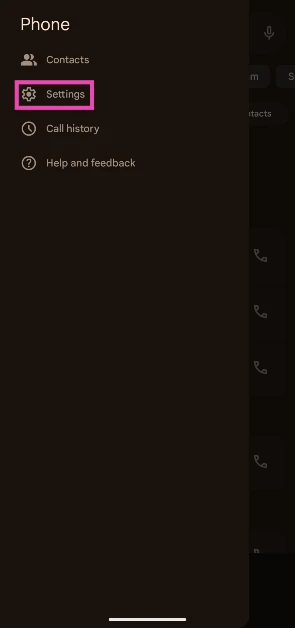 Step 3: Tap on Settings.