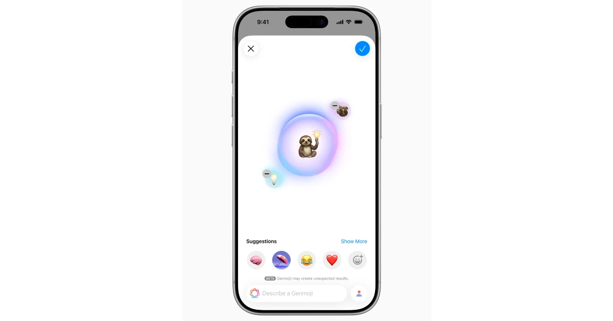Customise Genmojis