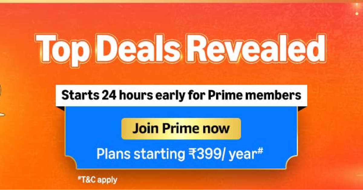 Amazon Great Indian Festival: Prime members to get early access to sale