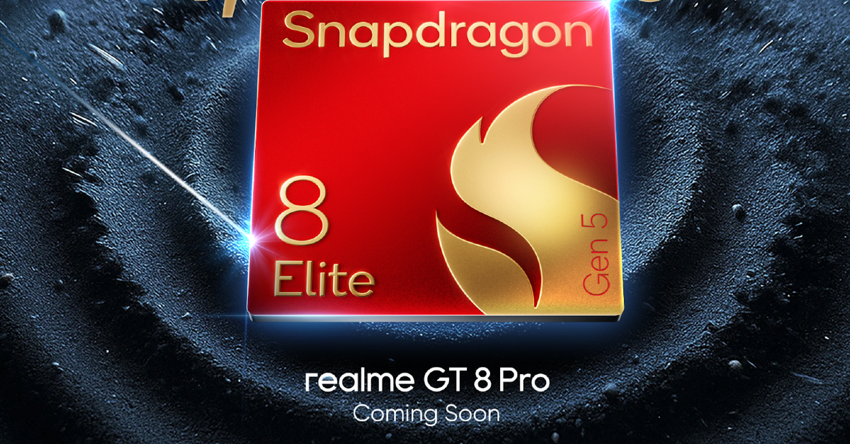 Realme GT 8 Pro India launch confirmed, to use a Snapdragon 8 Elite Gen 5 SoC