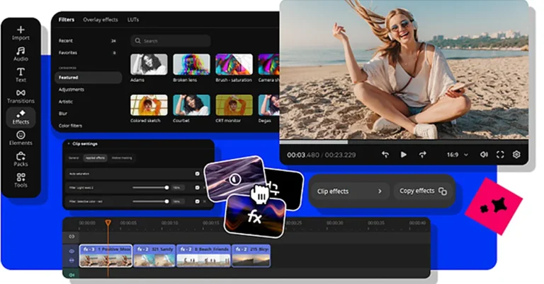 Movavi Makes Video Editing 3x Faster with New Easy Effects Copy Tool
