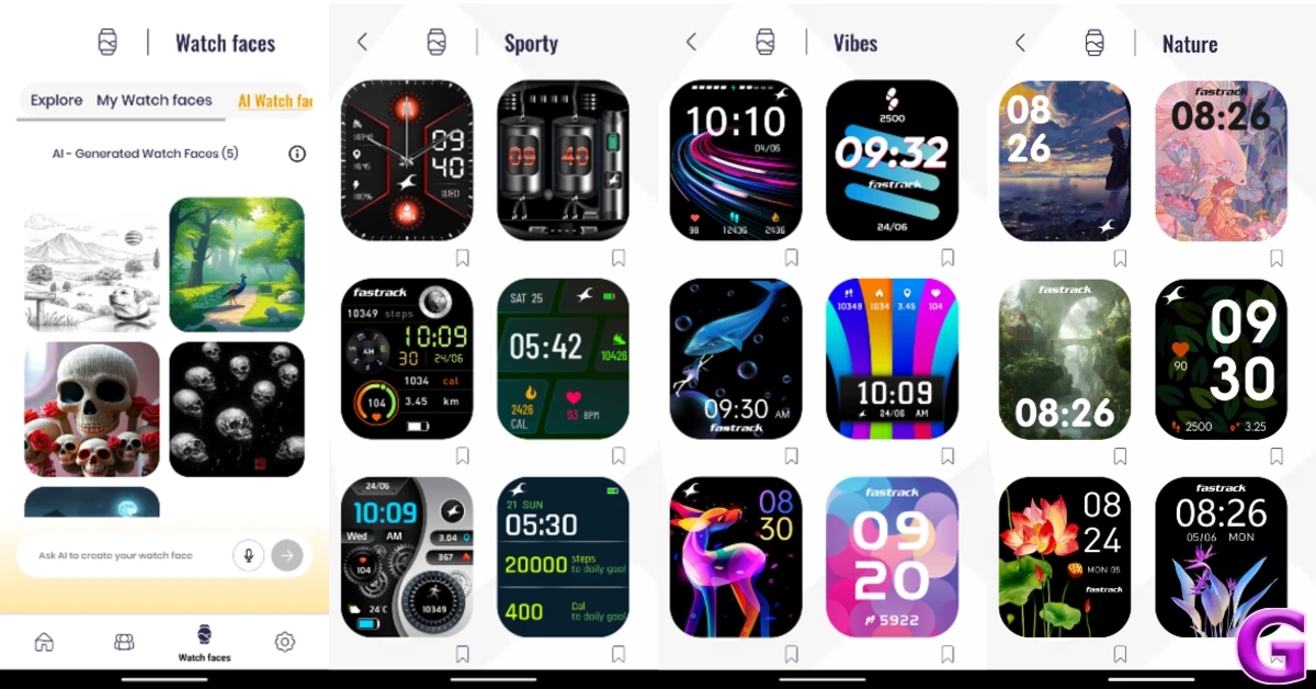 watch faces