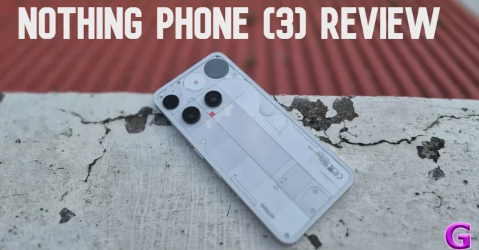 nothing phone (3) review