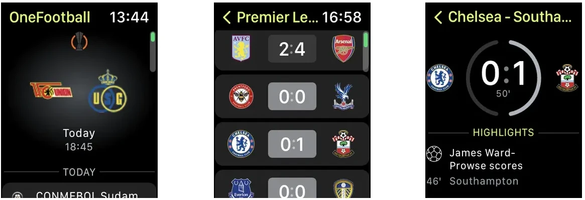 OneFootball Top 10 apps for Apple Watch Series 11
