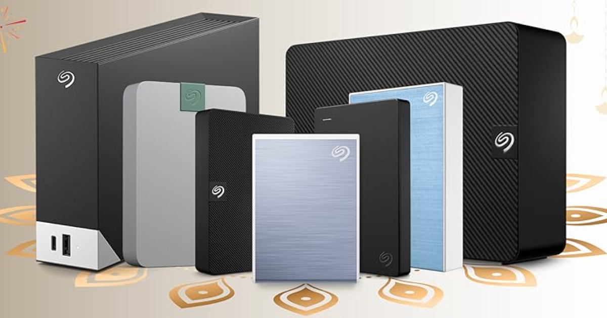 Seagate is offering up to 30% off on portable and desktop hard drives