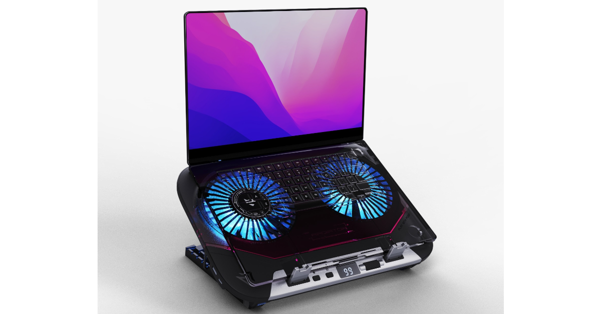 EvoFox has introduced the Blizzard 2 Xtreme, a gaming cooling pad with dual semiconductor technology