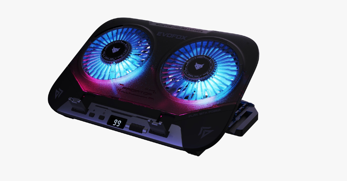 EvoFox has introduced the Blizzard 2 Xtreme, a gaming cooling pad with dual semiconductor technology