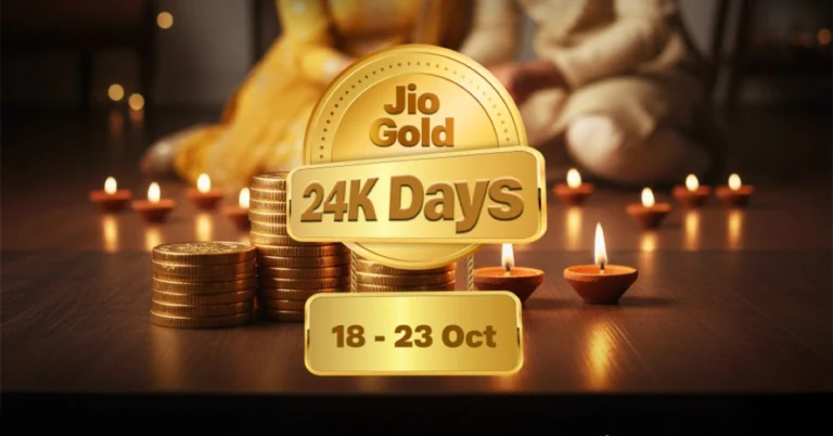 Buy Jio Gold from the comfort of your home and receive 2% free gold and more