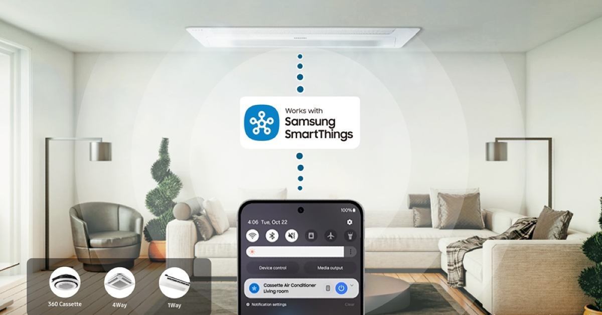 Samsung WindFree Cassette Air Conditioners launched in India
