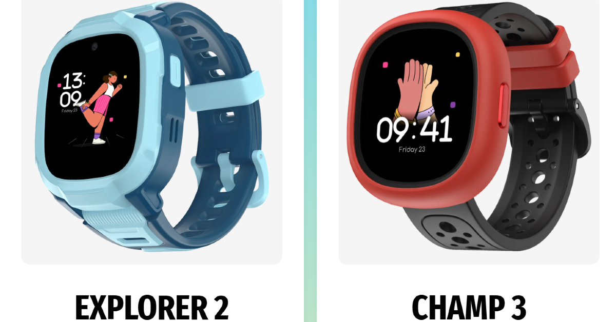 Noise Junior, a Noise brand, has introduced two new smartwatches in India: the Noise Junior Explorer 2 and Noise Junior Champ 3.