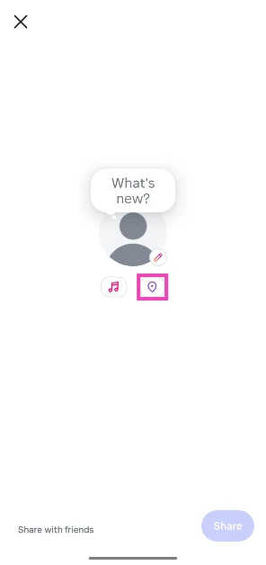 Step 3: Hit the pin icon.