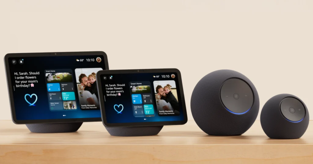 Amazon unveiled AI-powered Echo Dot Max, Echo Studio, Echo Show 8, and Echo Show 11