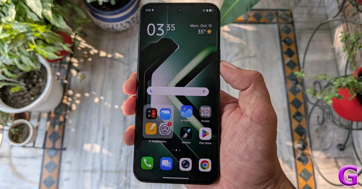Infinix GT 30 Review: Design and Display