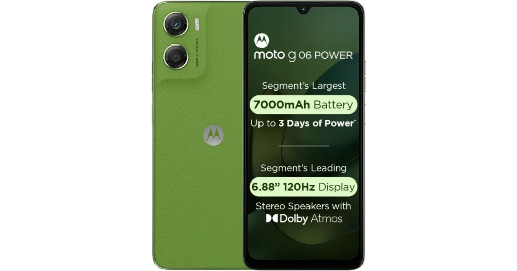 Moto G06 Power with 7,000mAh battery launched in India