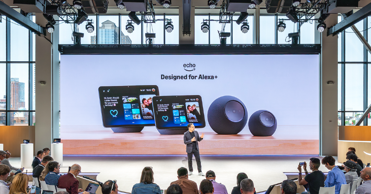 Amazon unveiled AI-powered Echo Dot Max, Echo Studio, Echo Show 8, and Echo Show 11