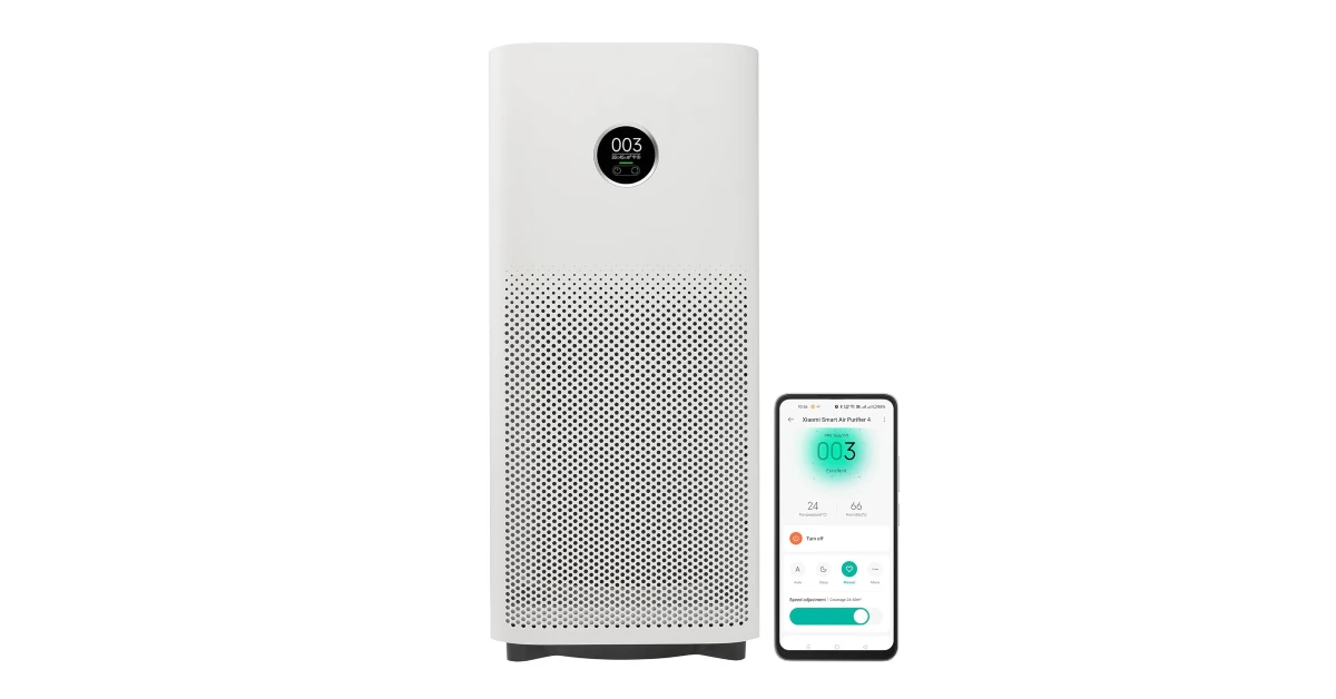 Xiaomi Smart Air Purifier 4 Top 10 Air Purifiers in India (November 2025)