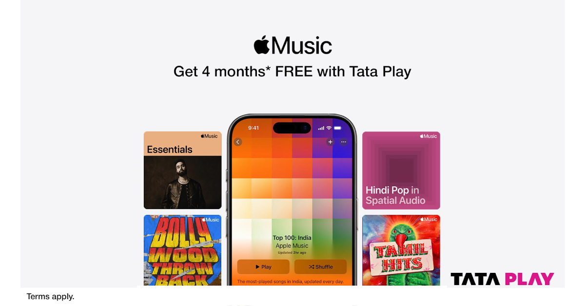 Tata Play users can now access Apple Music across platforms