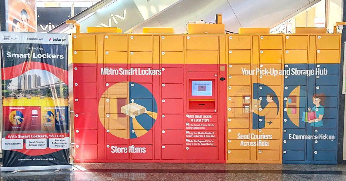 Mumbai Metro partners with AutoPe to bring smart-locker services to metro stations