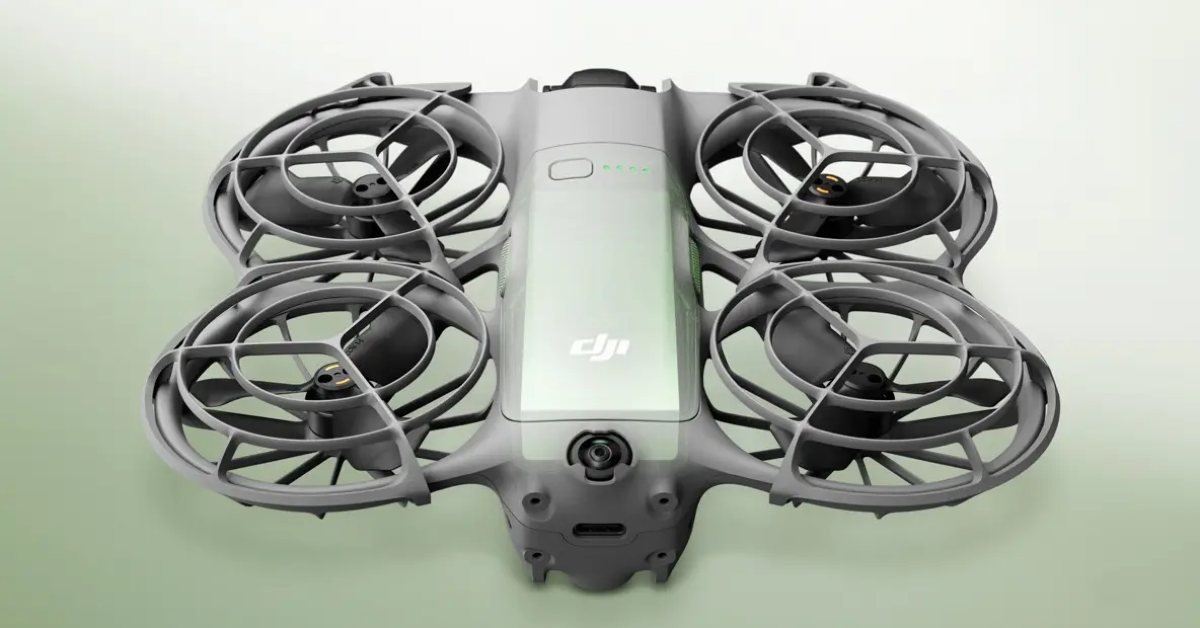 DJI Neo 2 Drone with gesture controls and omnidirectional obstacle sensing launched