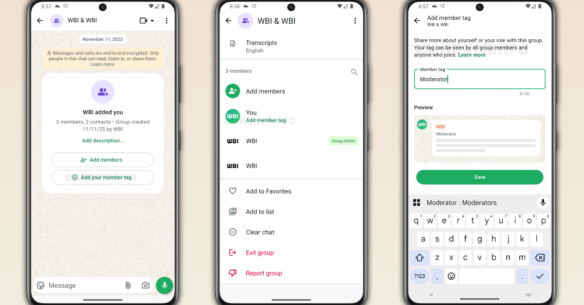WhatsApp testing member tag in group chats: Report
