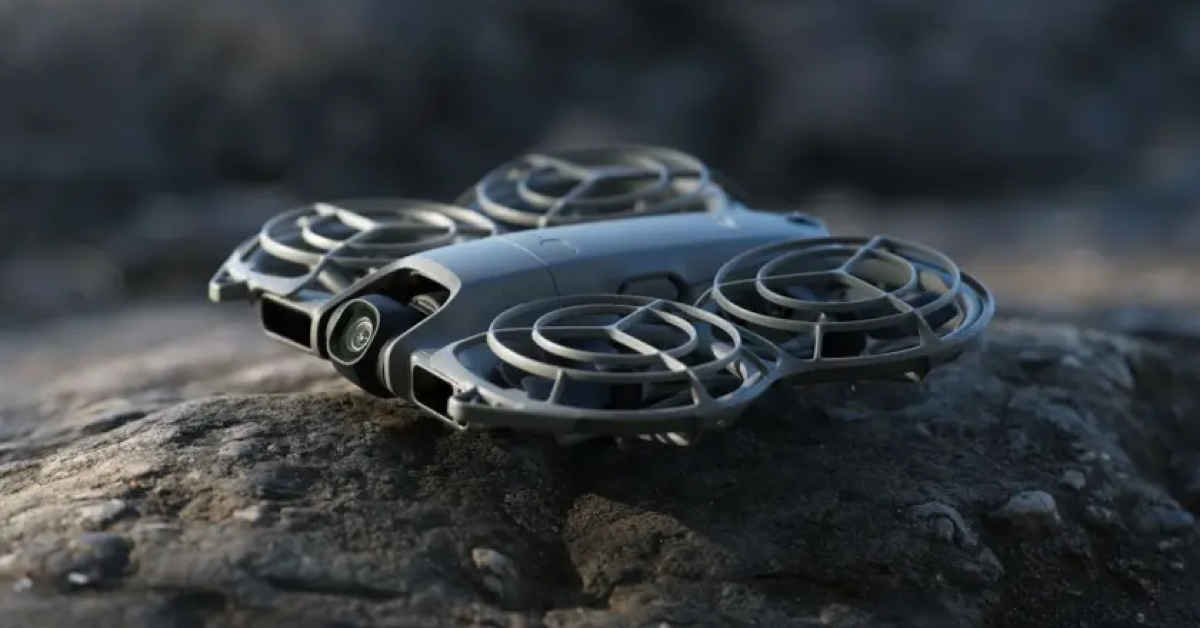 DJI Neo 2 Drone with gesture controls and omnidirectional obstacle sensing launched