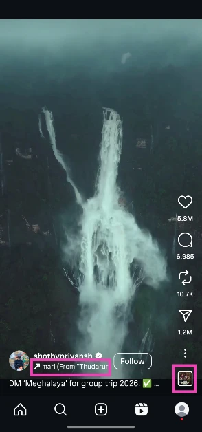 Step 2: Tap the song title at the bottom of the page or hit the box icon in the bottom right corner of the screen. This will take you to the song's page. 9 ways to fix ‘Instagram Stories Music Not Working’