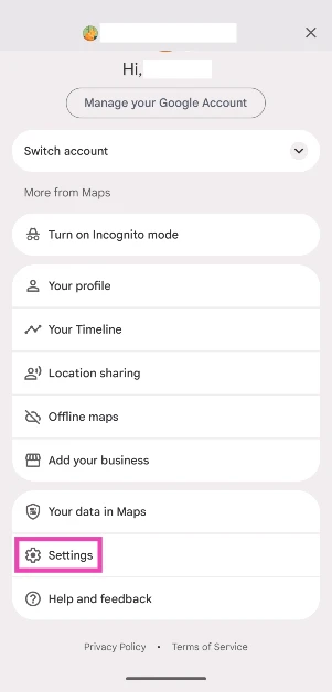 Step 2: Go to Settings.
