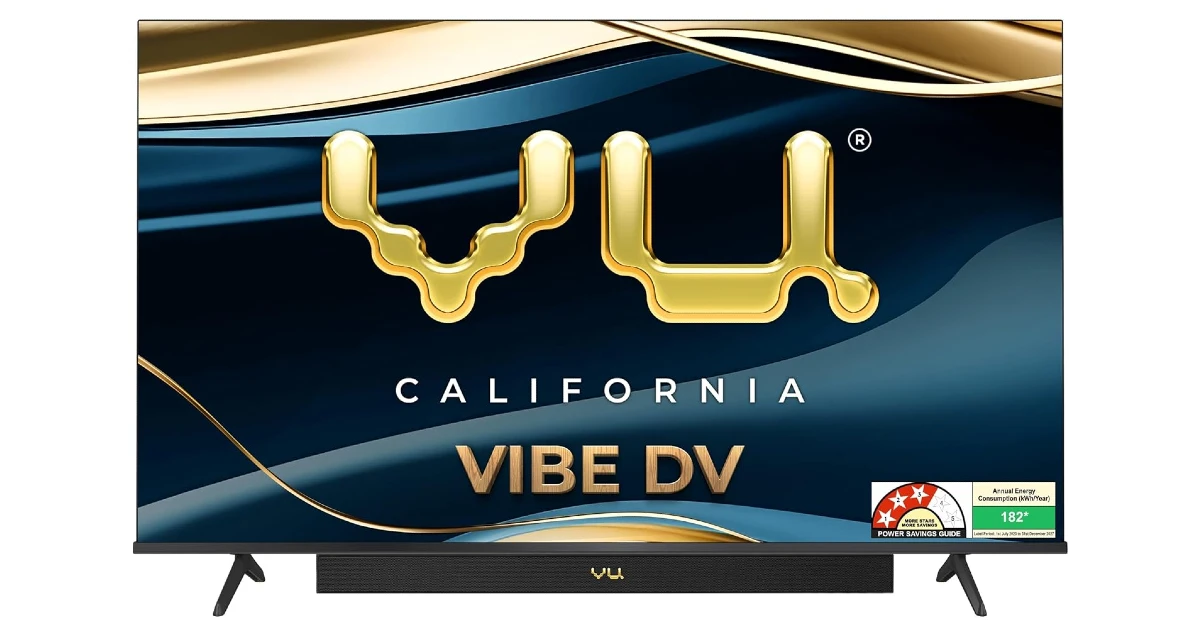 Vu Vibe (55 inches) Top 10 Smart TVs under Rs 40,000 in India