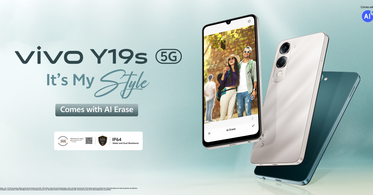 Vivo Y19s 5G powered by a 6,000mAh battery launched in India