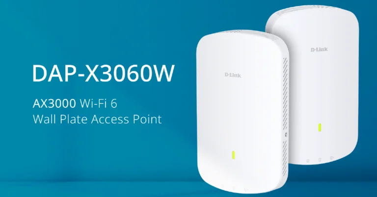 D-Link DAP-X3060W AX3000 Wi-Fi 6 Wall-Plate Access Point launched in India