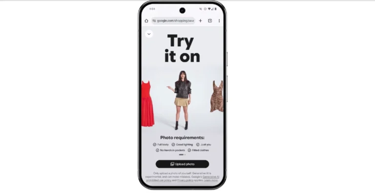 Google officially brings the virtual try-on feature to India