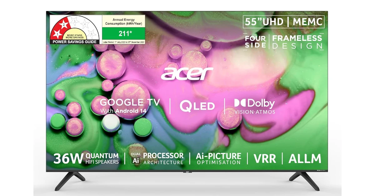 Acer V Pro (55-inch) Best of 2025: Top 10 TVs of the year